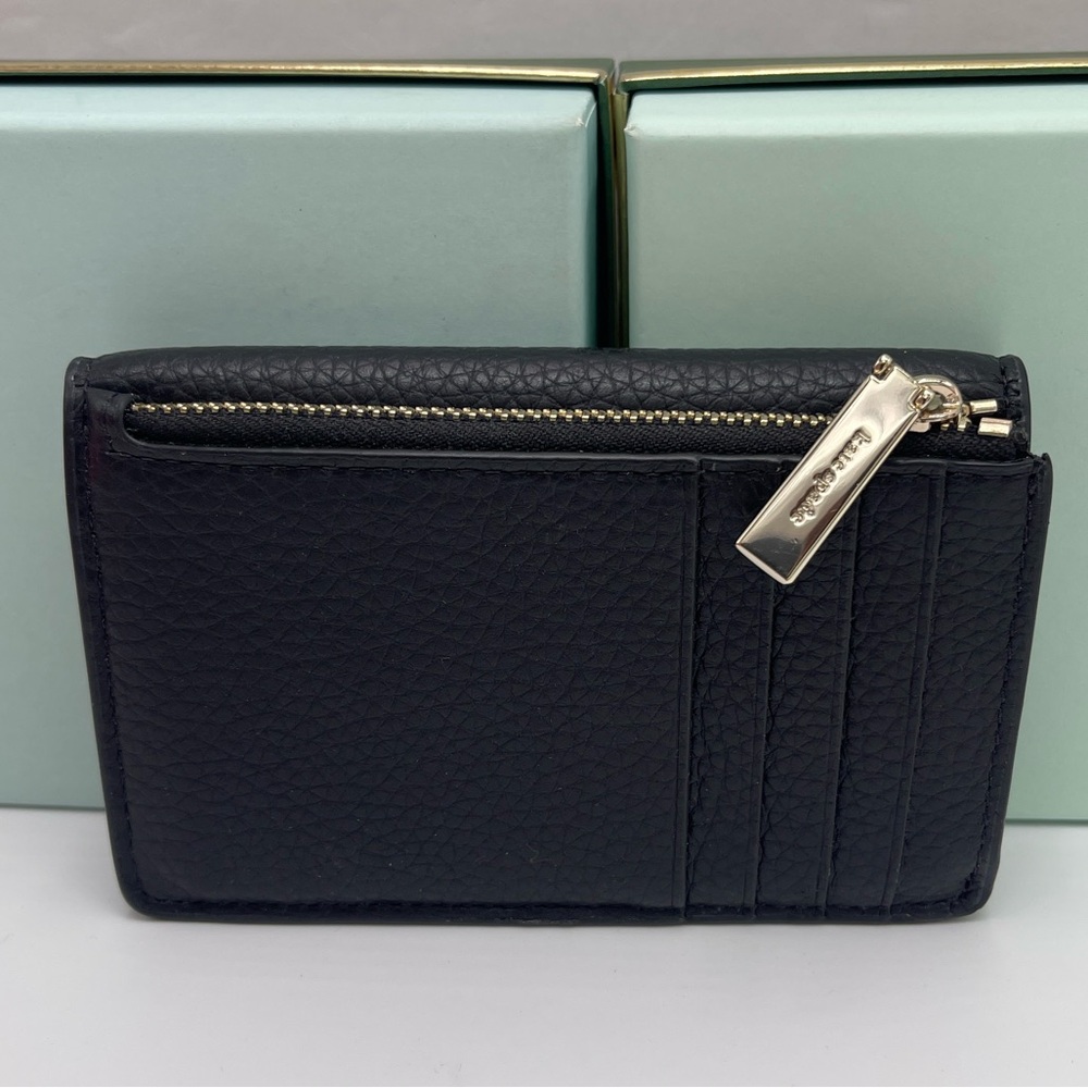 Kate Spade Dumpling Small Pebble Leather Flap Card Holder Wallet
Black
NWT - Picture 9 of 16